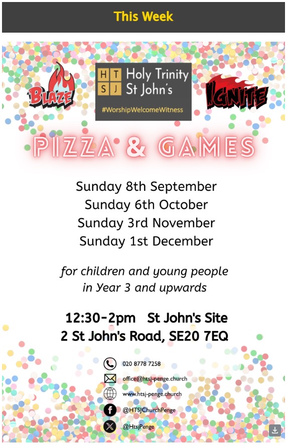 pizza and games Autumn